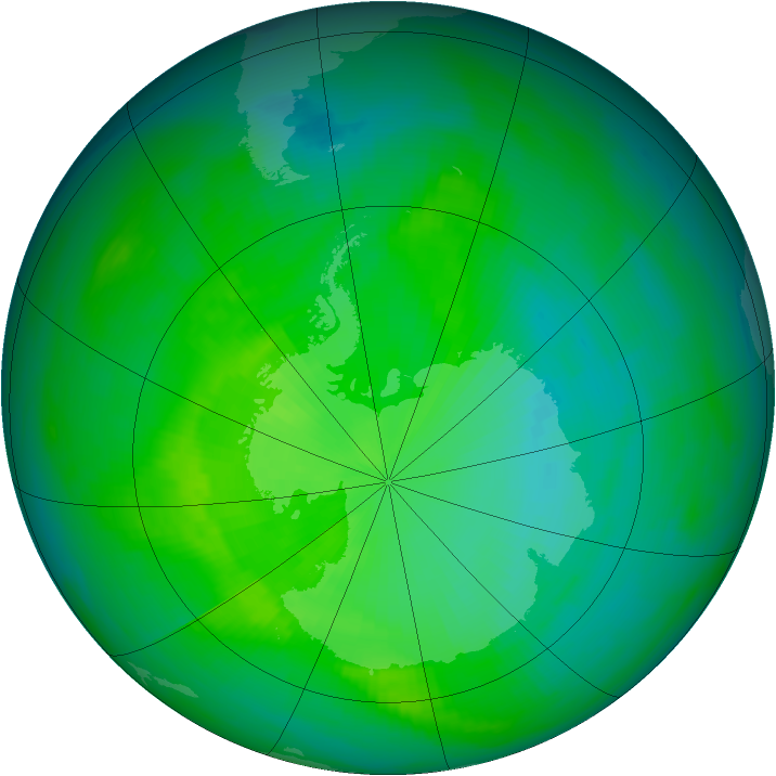 Ozone Map 1983-11-27